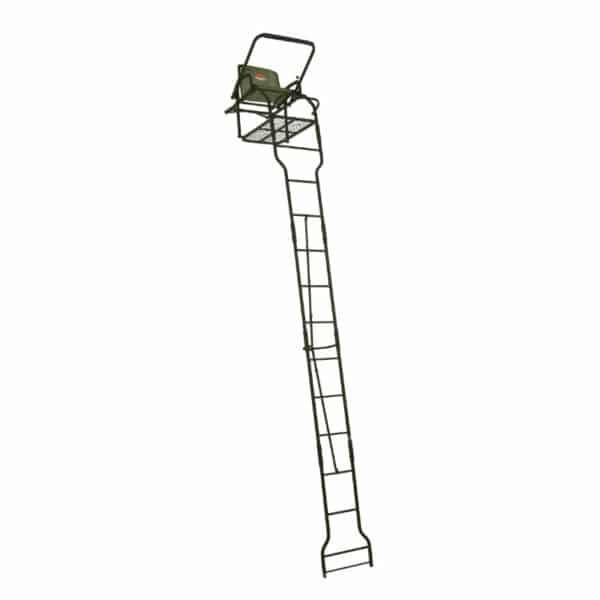 A ladder on a white background.